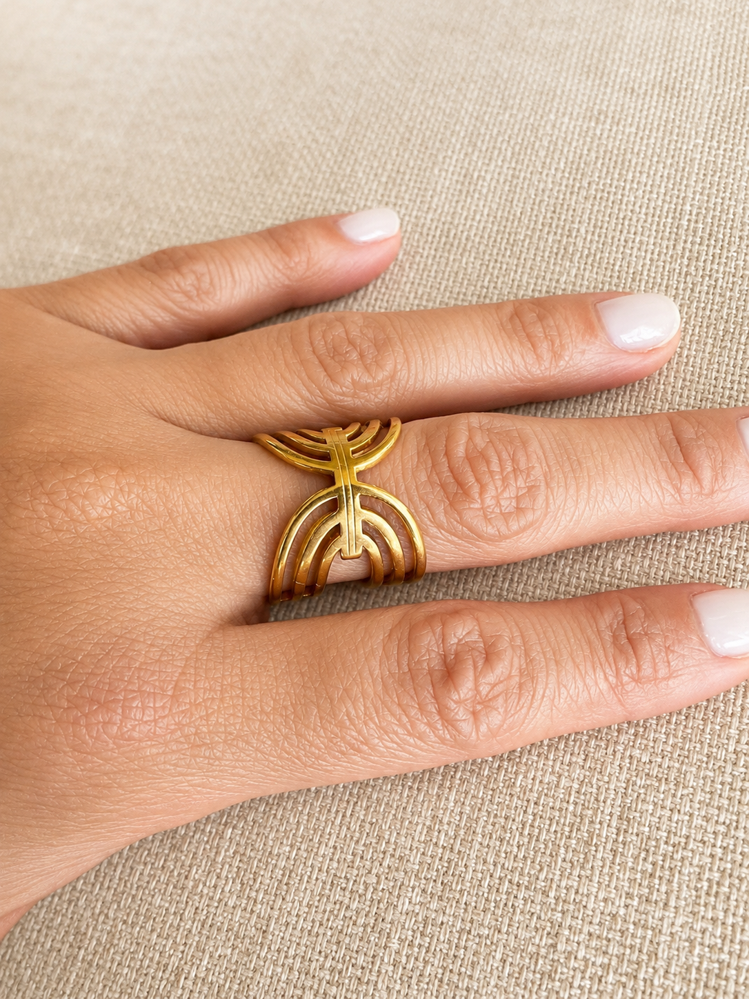 Aria Adjustable Ring