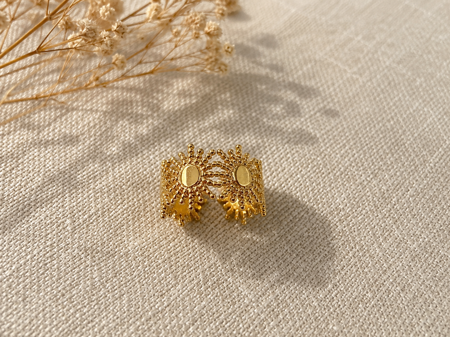 Solara Adjustable Ring
