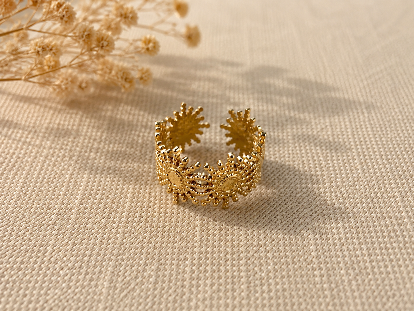 Solara Adjustable Ring
