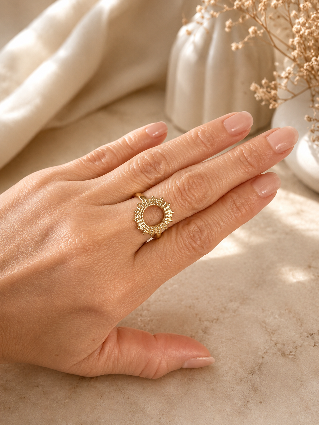 Solstice Adjustable Sun Ring
