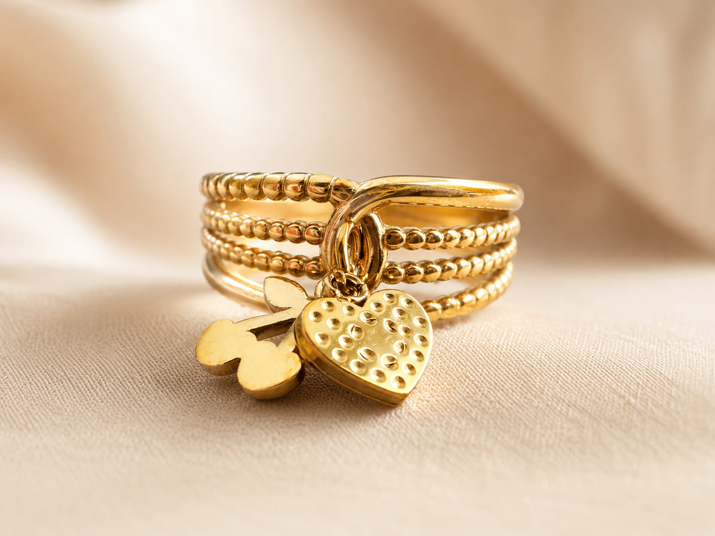 Lucky Charm Adjustable Ring