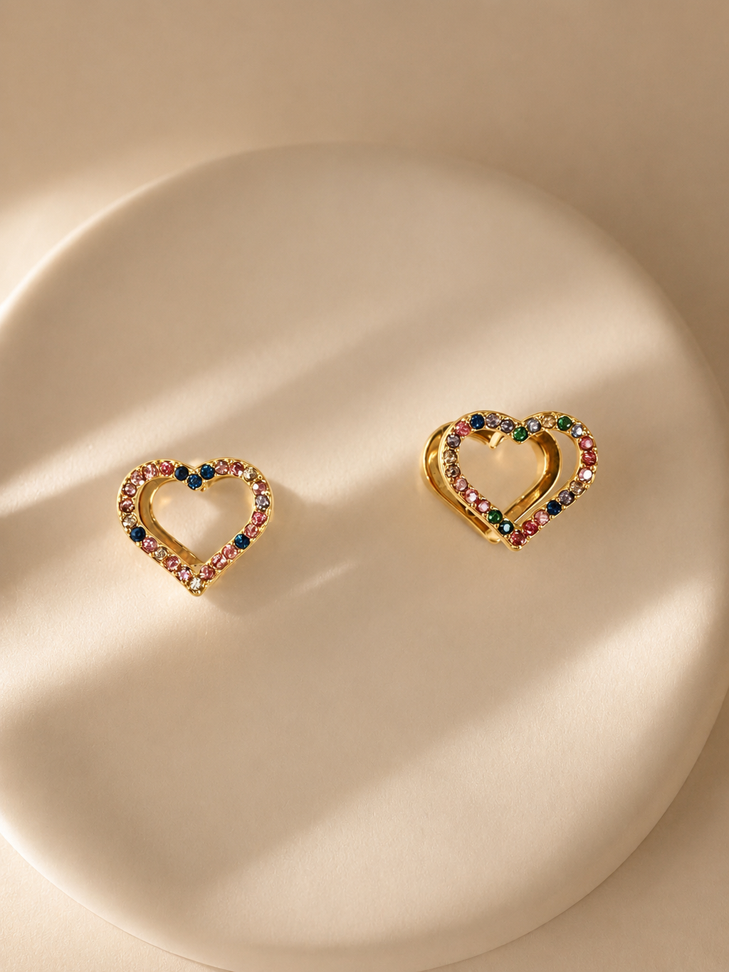 Candy Heart Earrings