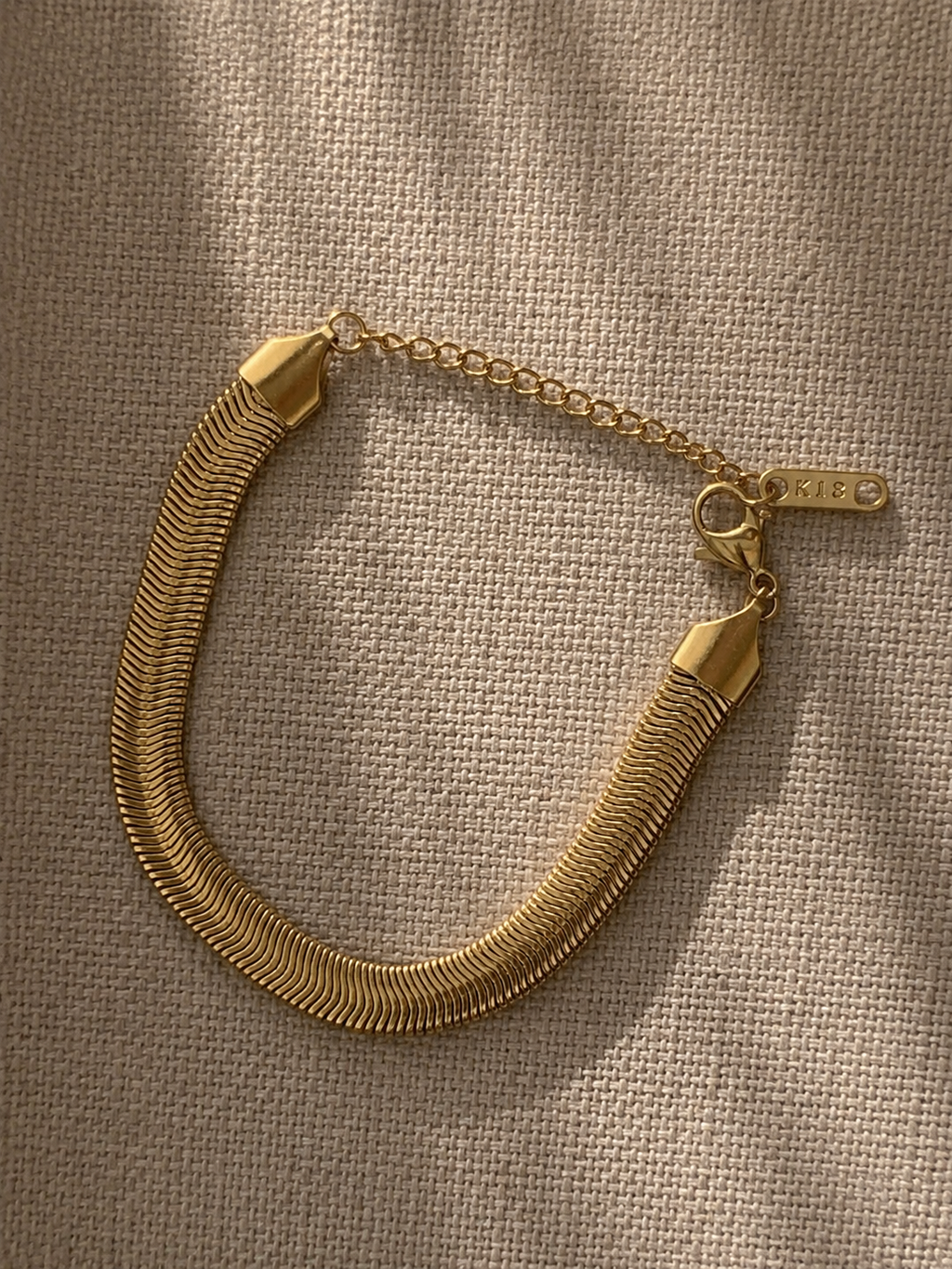 Golden Snake Chain Jewelry Set
