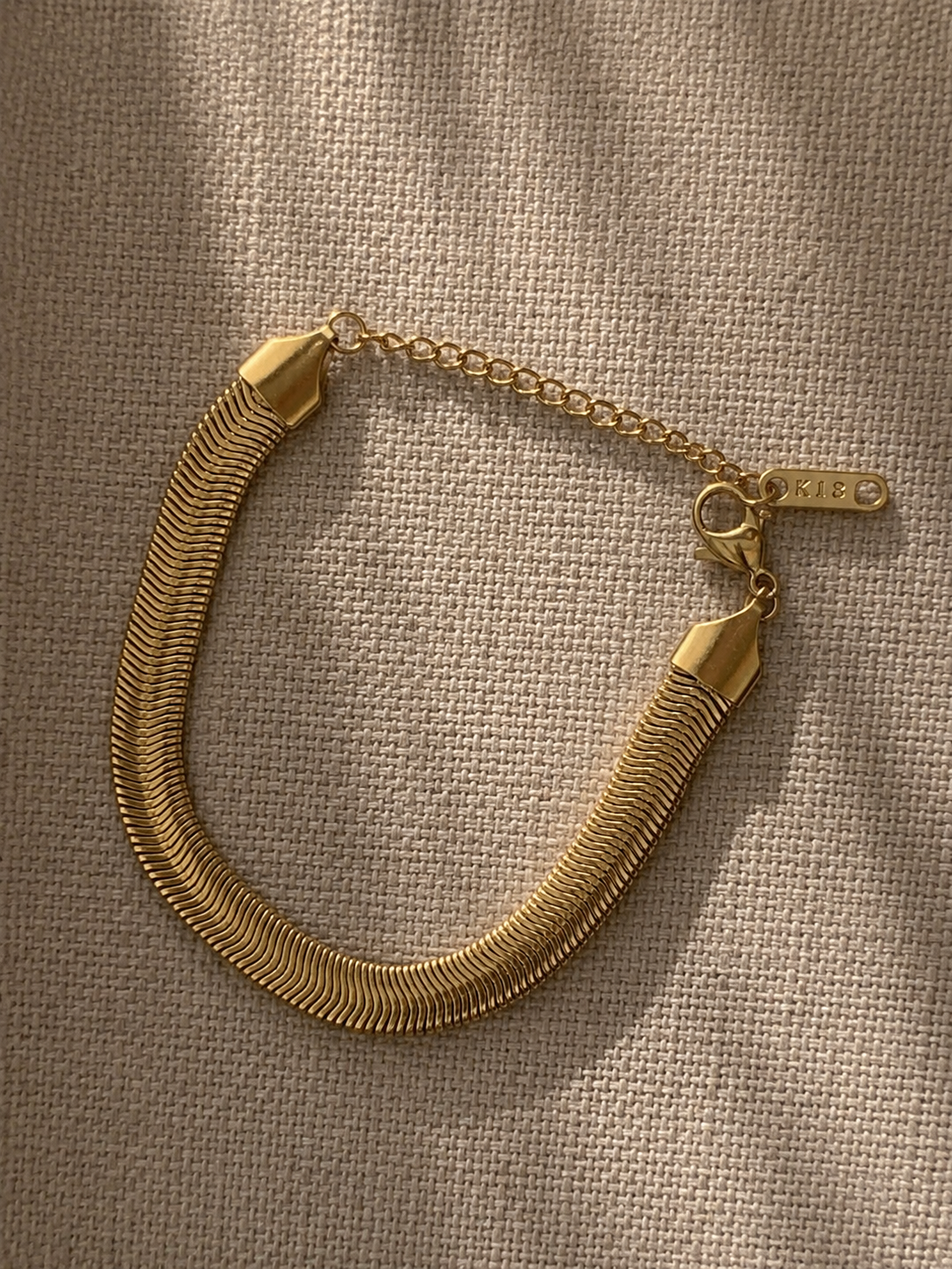 Golden Snake Chain Jewelry Set