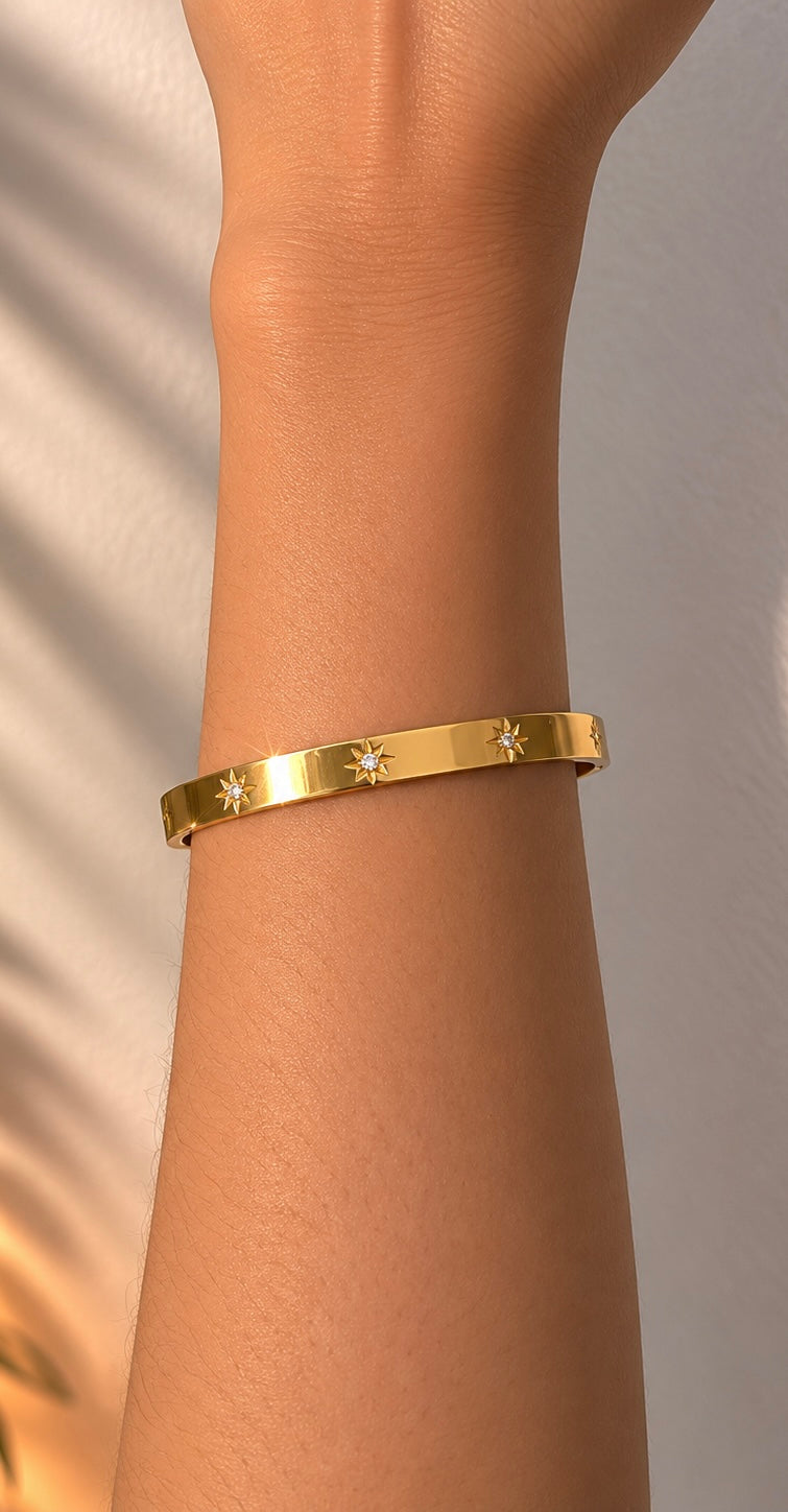 Aurelia Stella Bangle Bracelet