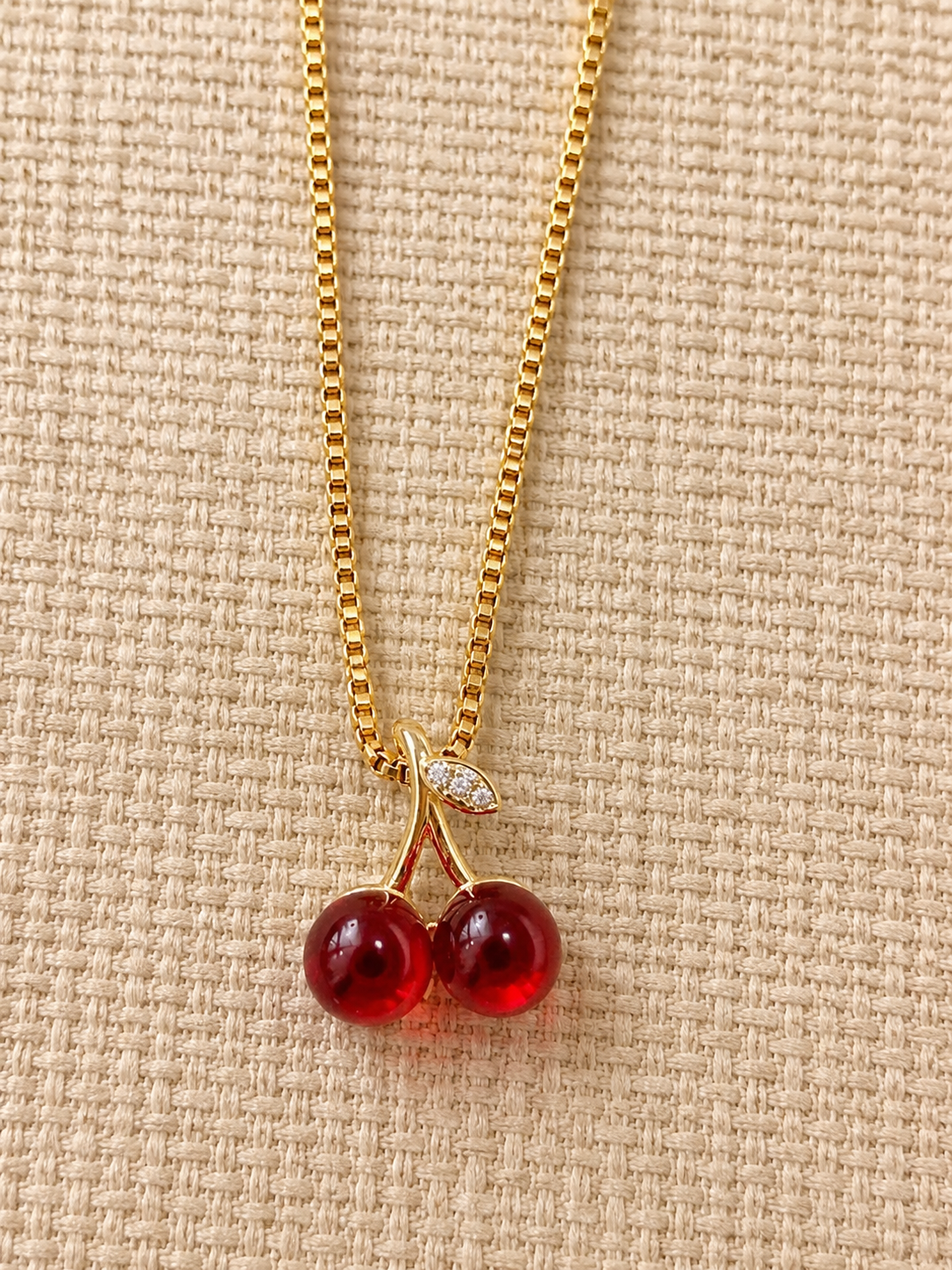 Cherry Charm Necklace