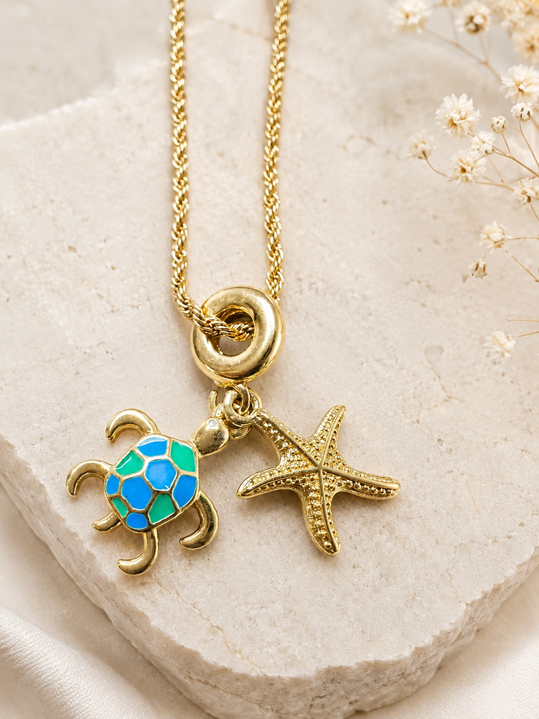 Ocean Charm Necklace
