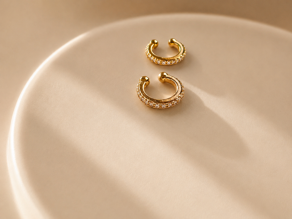 Luna Pavé Ear Cuff