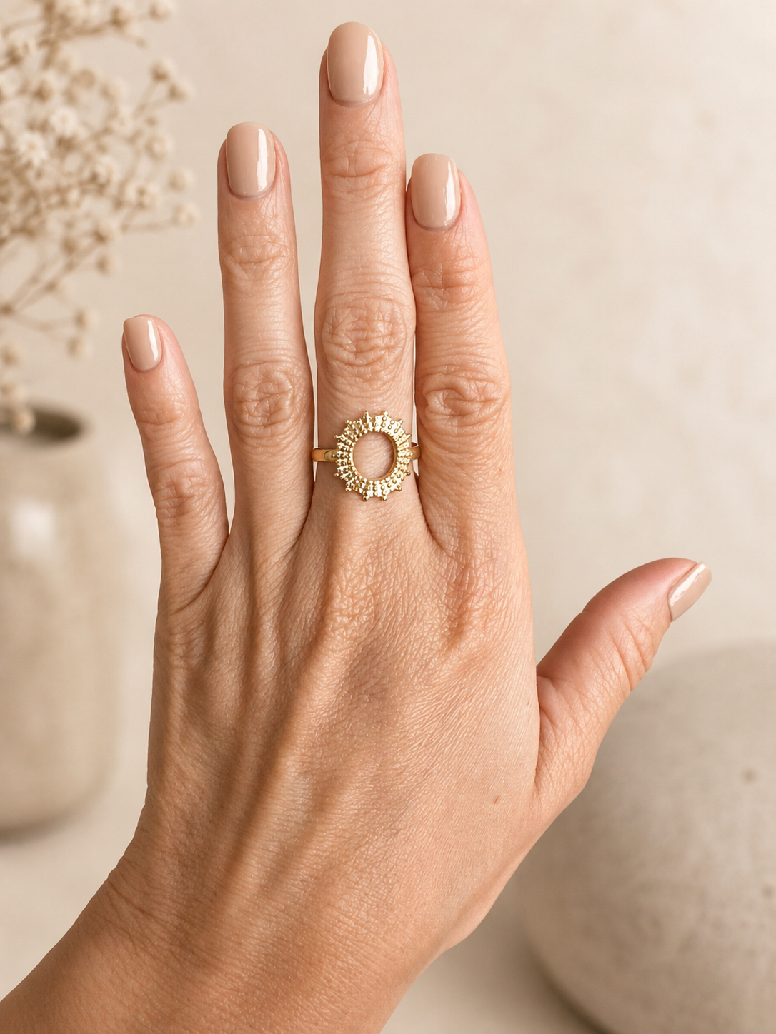 Solstice Adjustable Sun Ring