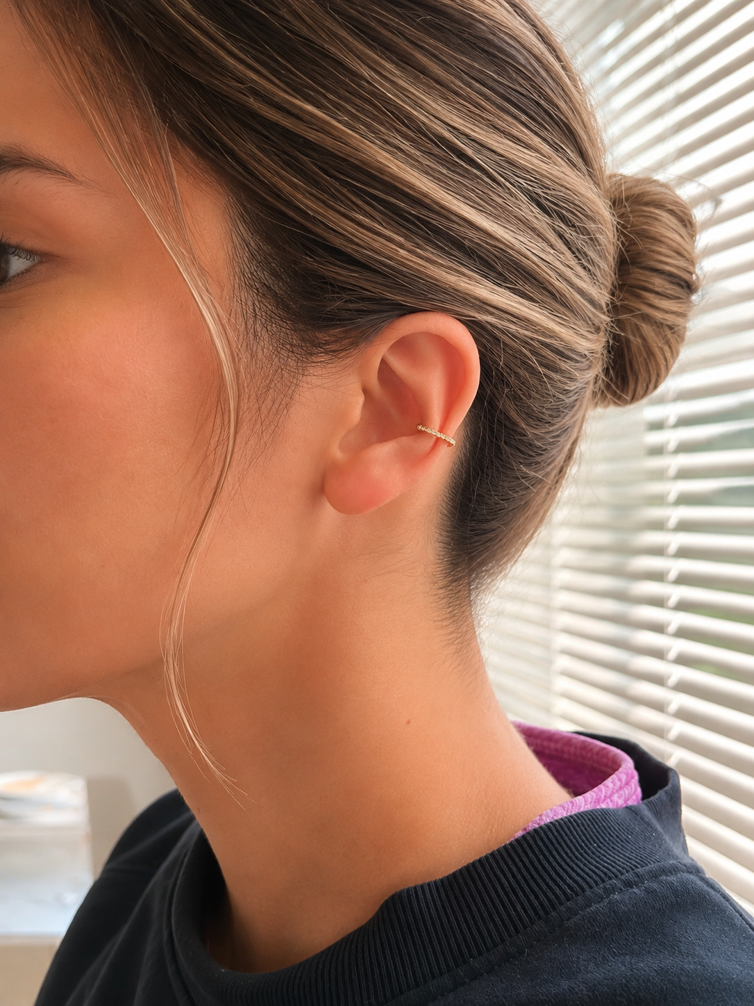 Luna Pavé Ear Cuff