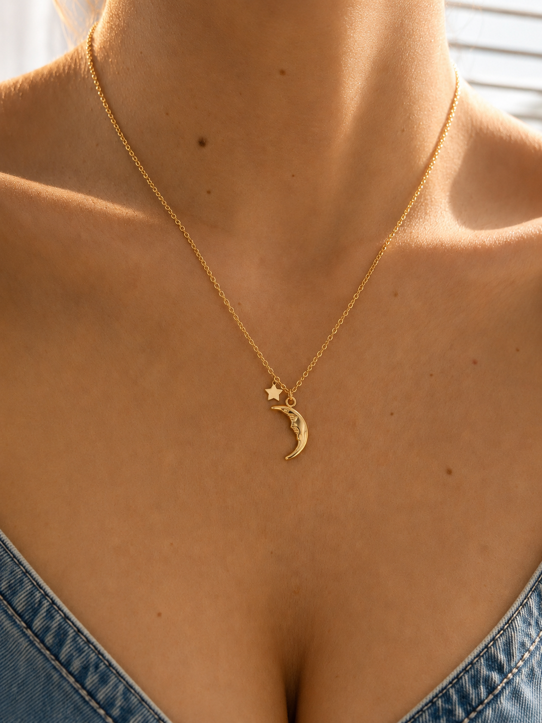 Celestial Moon Necklace