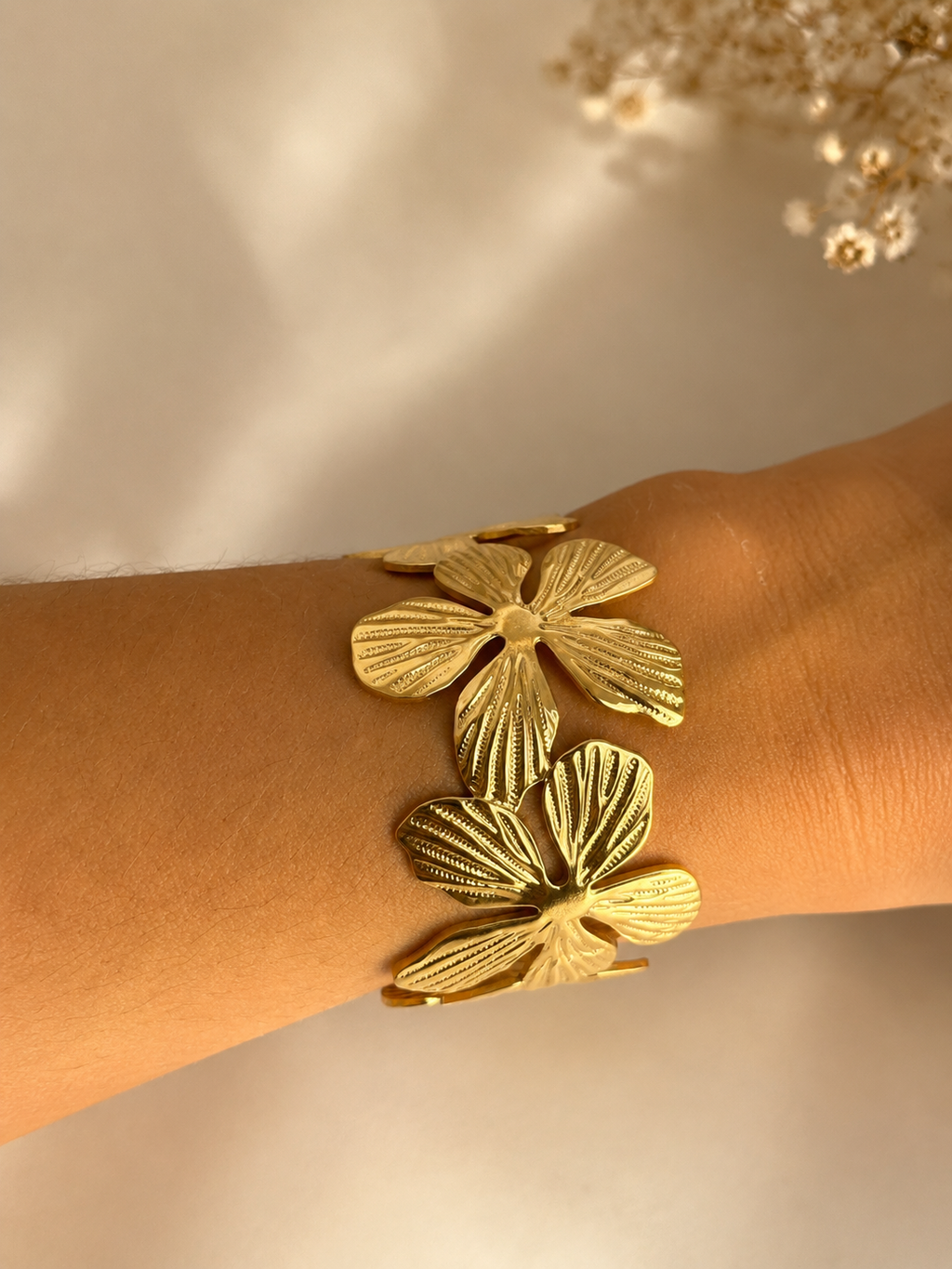 ✨ Bloom Cuff Bracelet