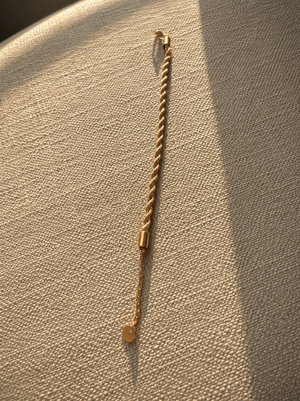 Golden Rope Chain Bracelet
