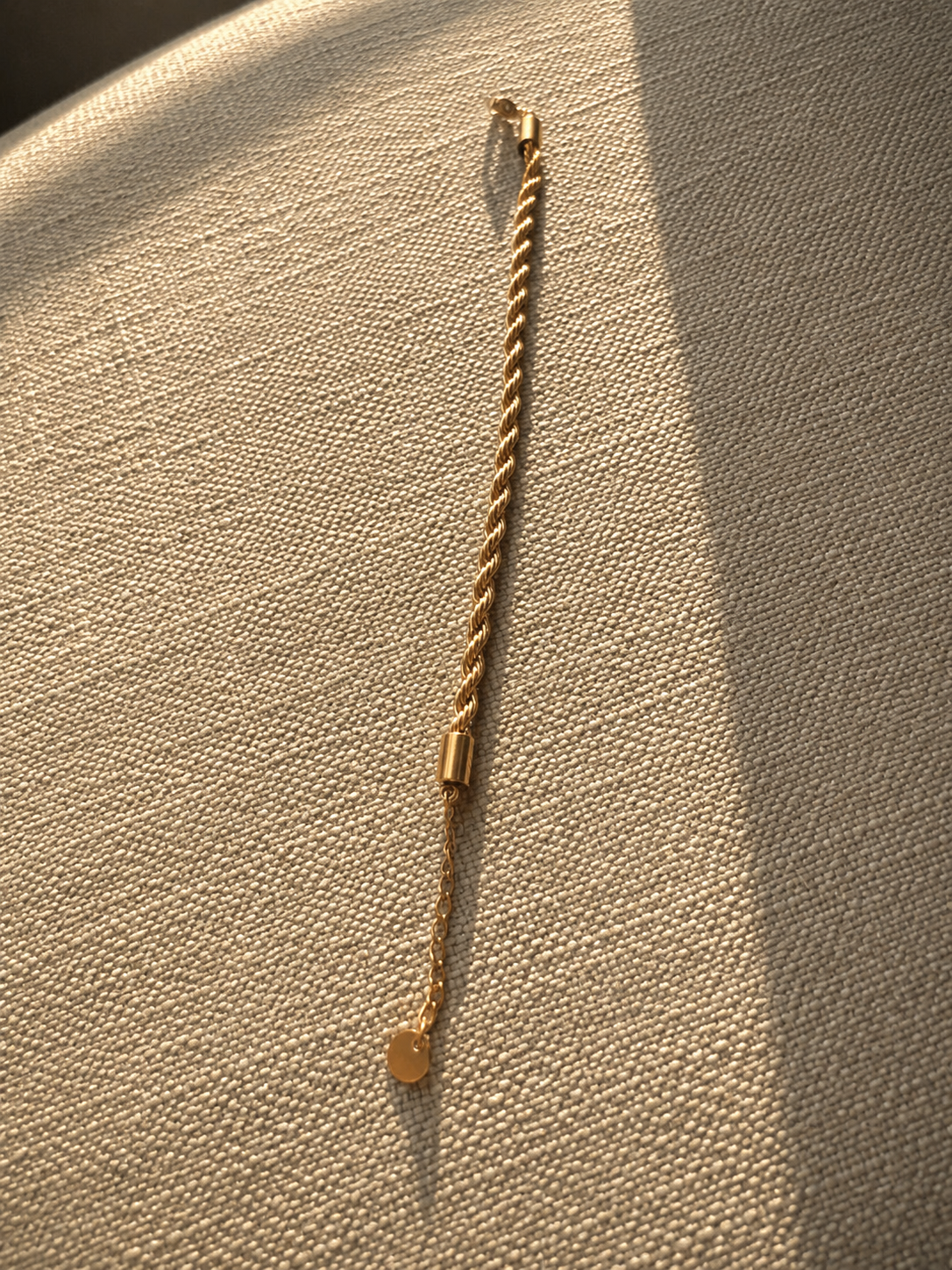 Golden Rope Chain Bracelet
