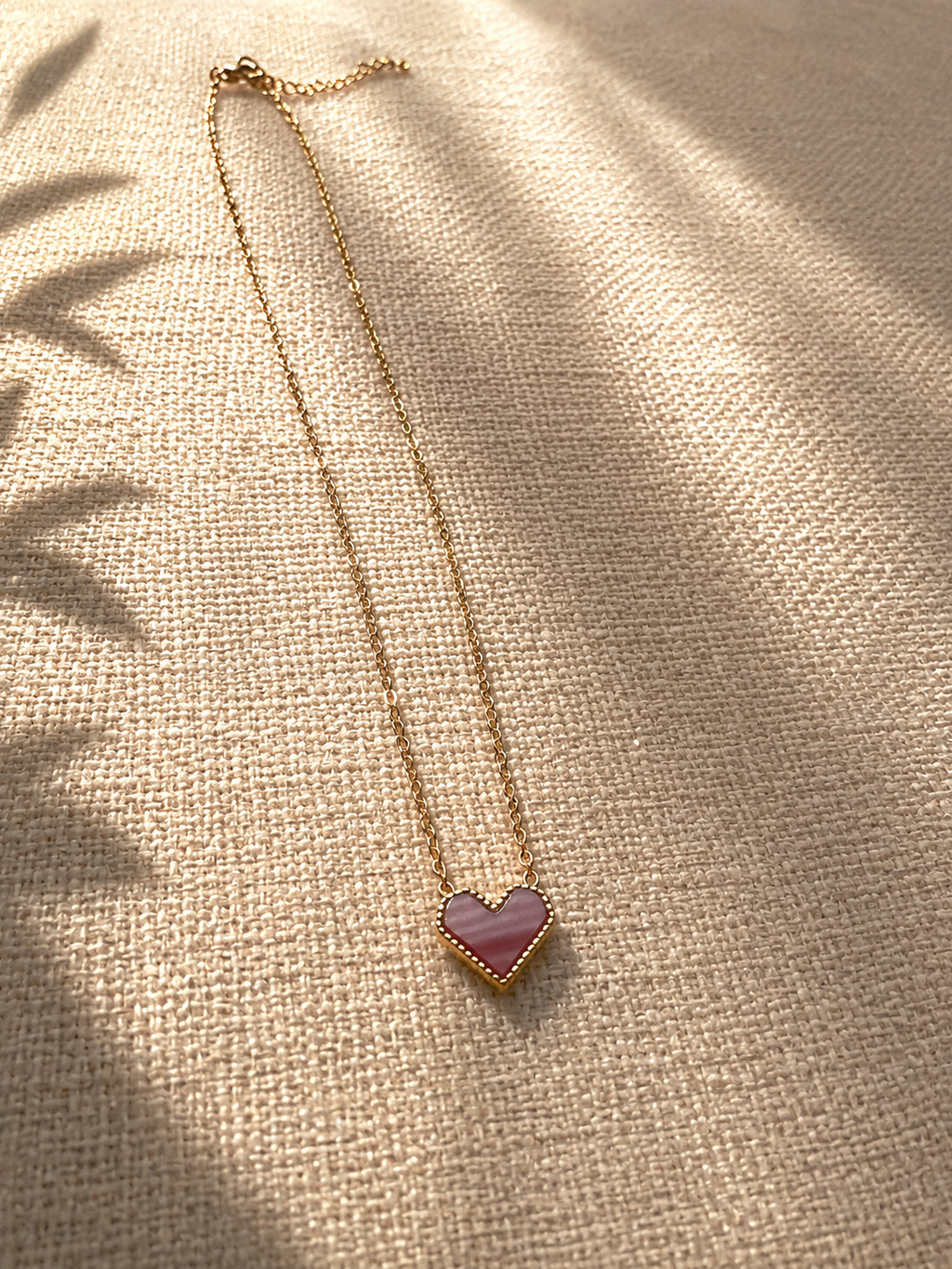 Scarlet Heart Necklace