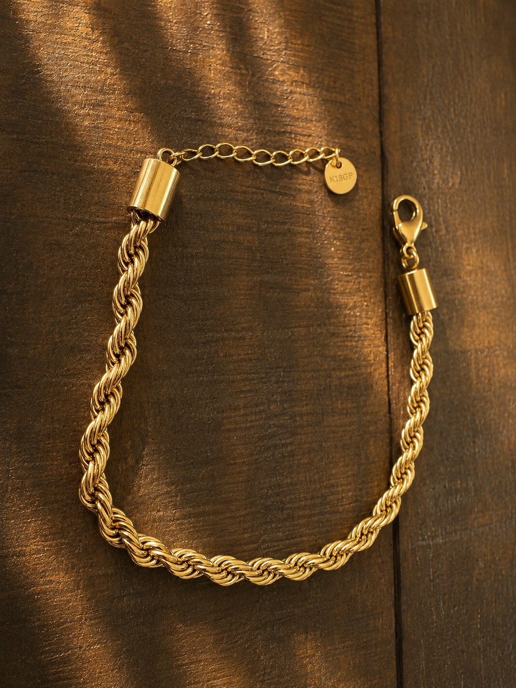 Golden Rope Chain Bracelet