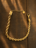 Golden Rope Chain Bracelet