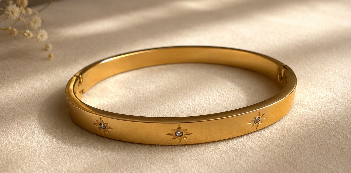 Aurelia Stella Bangle Bracelet