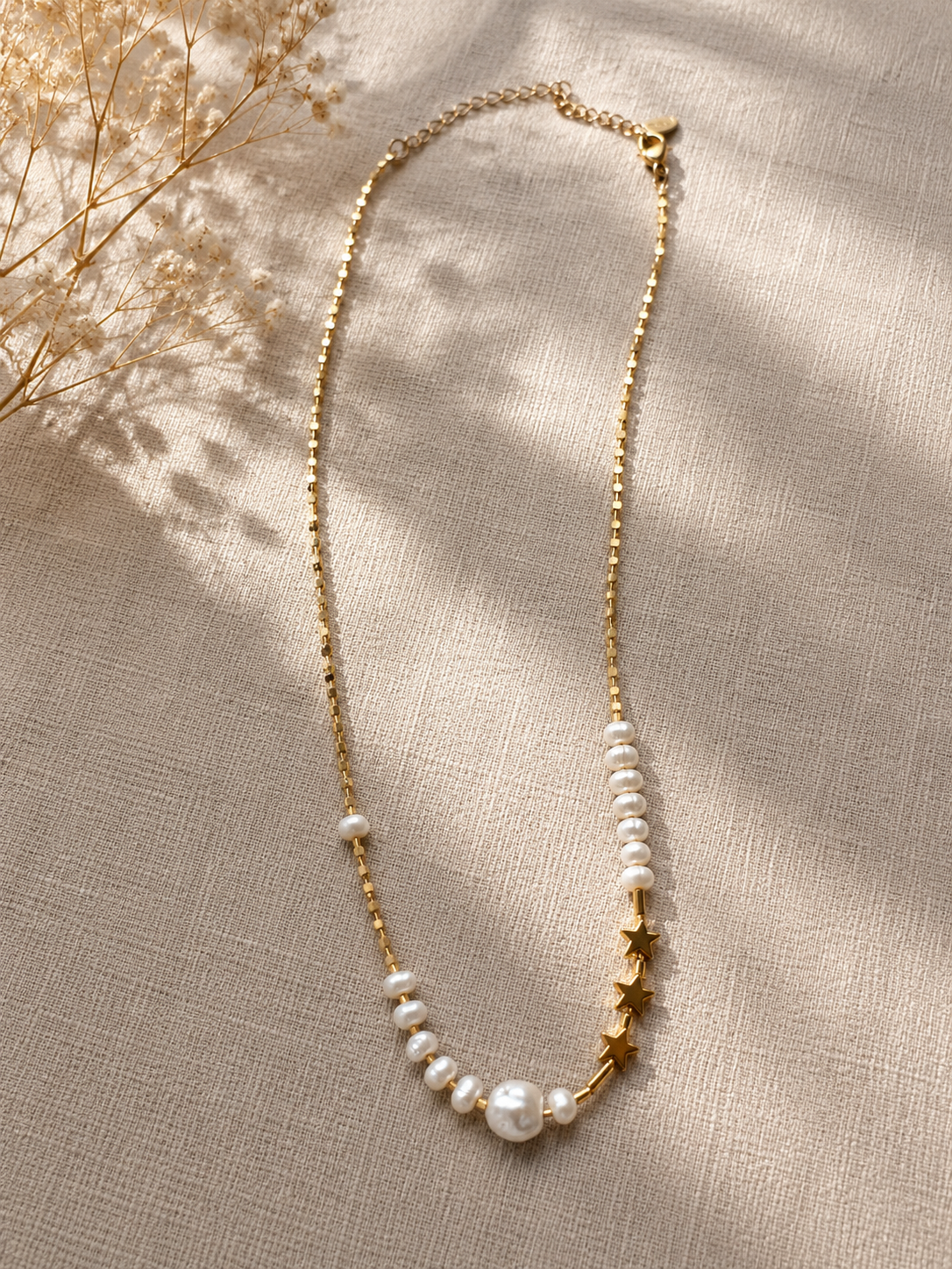 Celestial Pearl Necklace