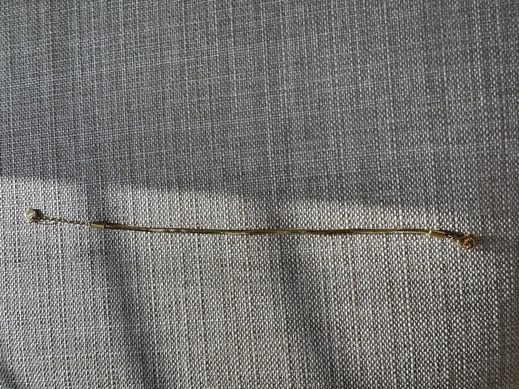 Golden Herringbone Bracelet
