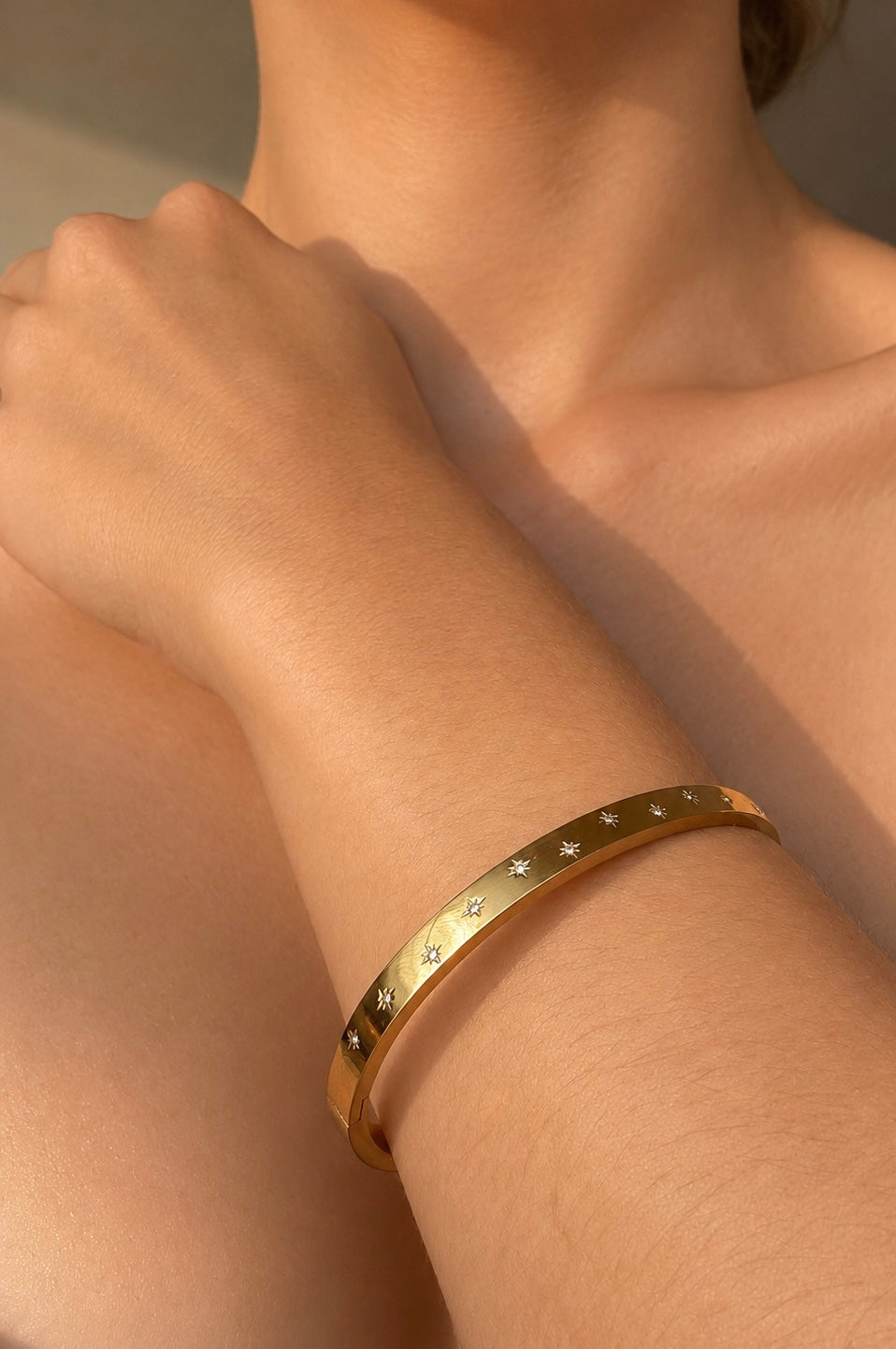 Aurelia Starlight Bangle Bracelet