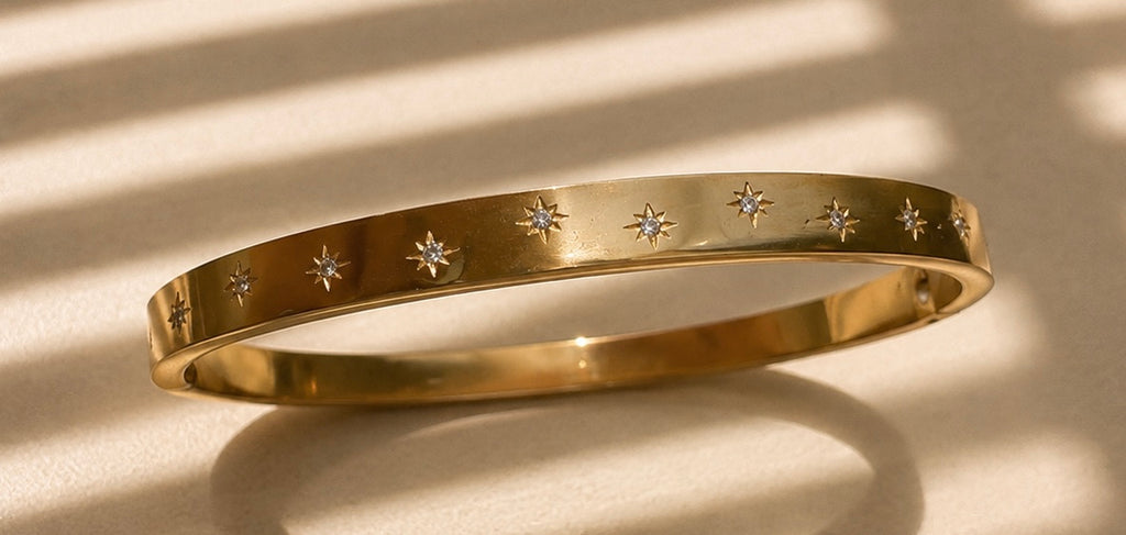 Aurelia Starlight Bangle Bracelet