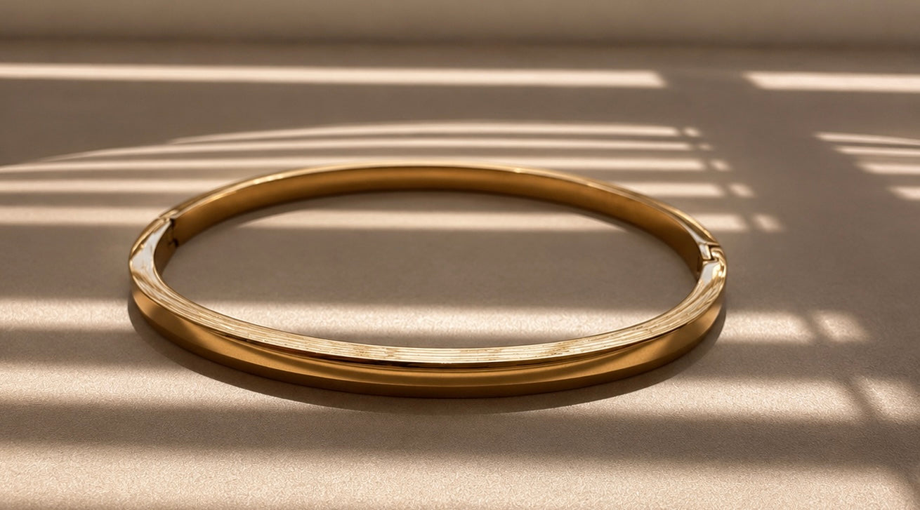 Aurelia Luna Bangle Bracelet
