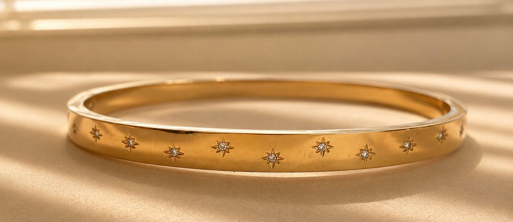 Aurelia Starlight Bangle Bracelet