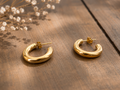 Luna Gold Hoops