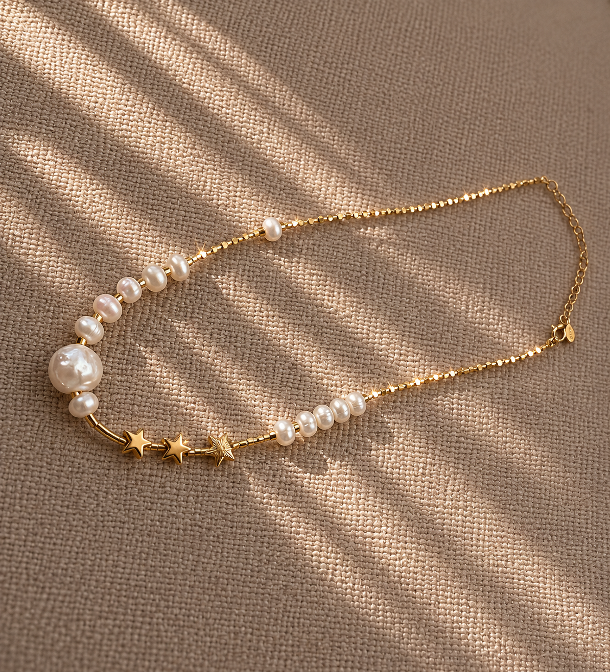 Celestial Pearl Necklace
