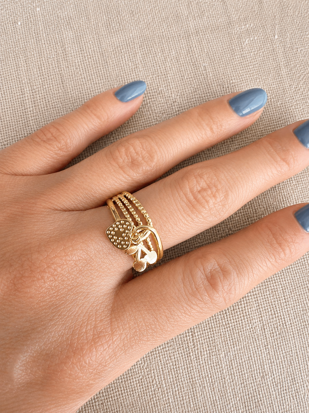 Lucky Charm Adjustable Ring