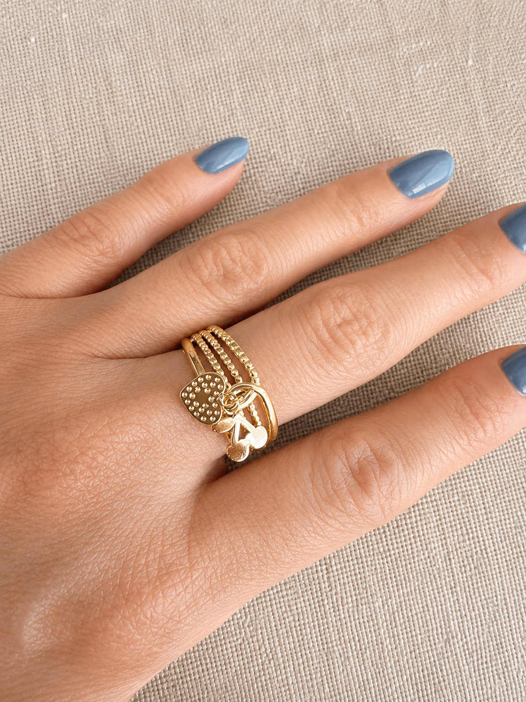 Lucky Charm Adjustable Ring