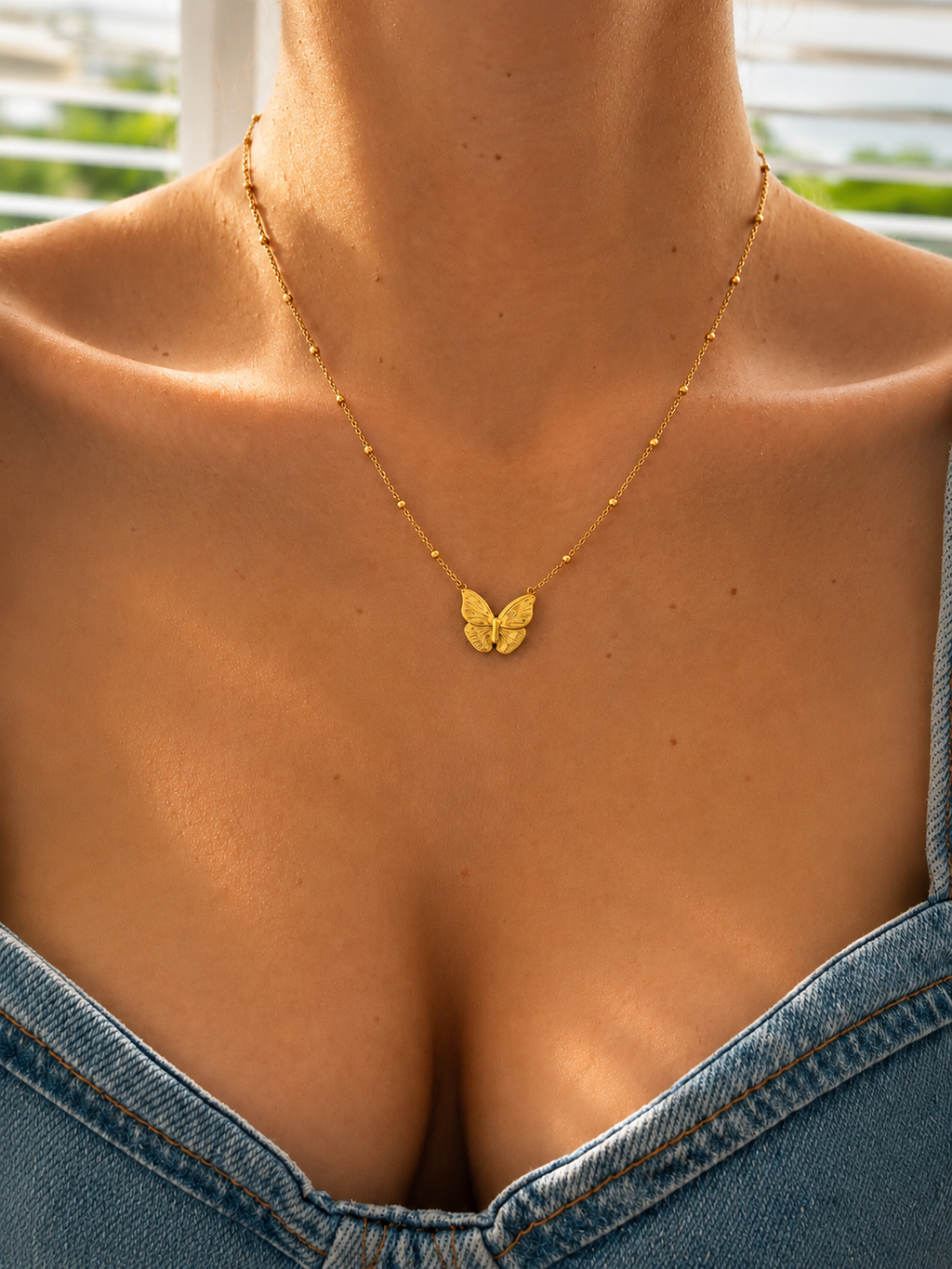 Celeste Butterfly Necklace