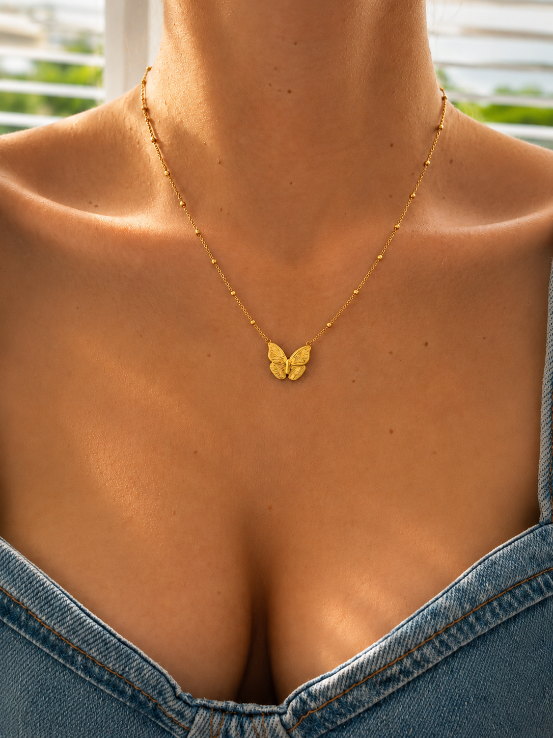 Celeste Butterfly Necklace